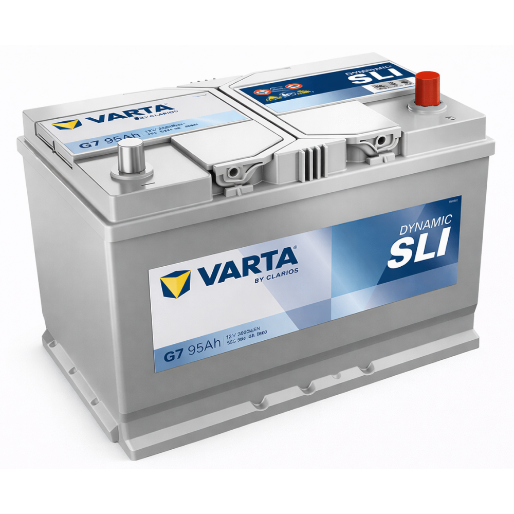 Batería Varta Dynamic SLI G7 95Ah 830A en Valencia